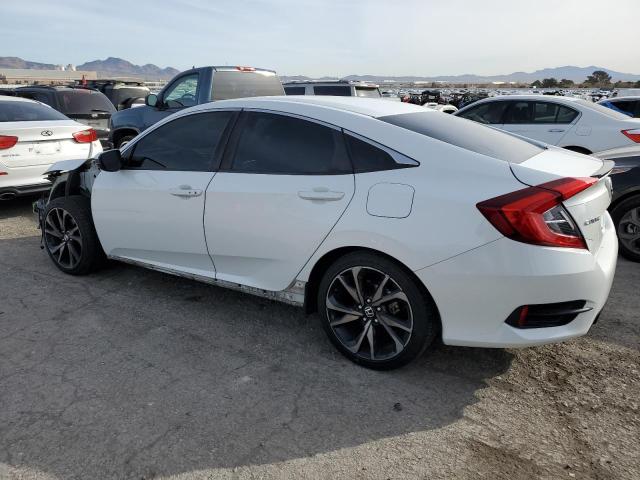 2HGFC2F86KH566402 - 2019 HONDA CIVIC SPORT WHITE photo 2