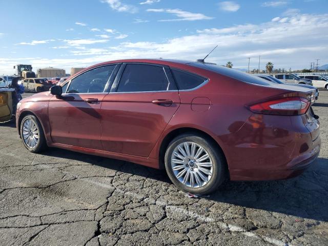 3FA6P0LU6ER357040 - 2014 FORD FUSION SE HYBRID BURGUNDY photo 2