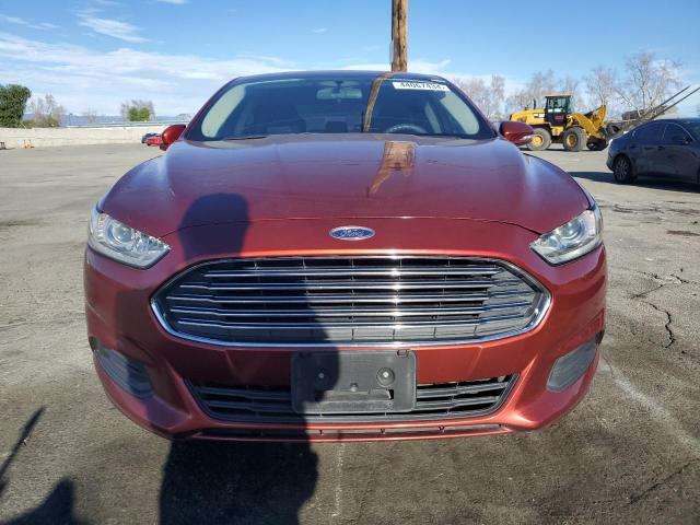 3FA6P0LU6ER357040 - 2014 FORD FUSION SE HYBRID BURGUNDY photo 5