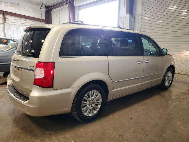 2C4RC1CG4DR757573 - 2013 CHRYSLER TOWN & COU TOURING L BEIGE photo 3