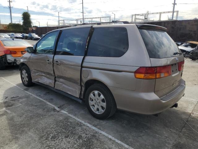 5FNRL18734B102390 - 2004 HONDA ODYSSEY EXL BEIGE photo 2