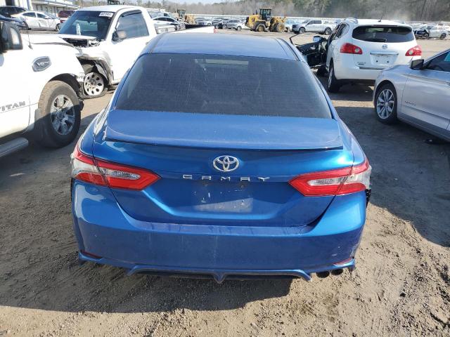 4T1B11HK8JU106204 - 2018 TOYOTA CAMRY L BLUE photo 6