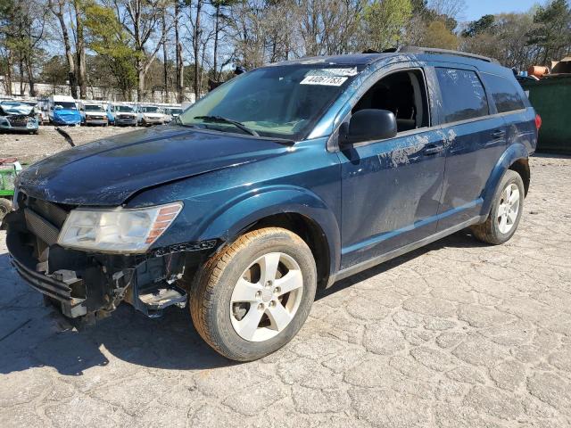 3C4PDCAB8DT537485 - 2013 DODGE JOURNEY SE BLUE photo 1