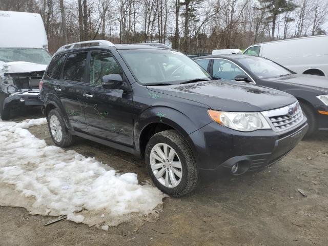 JF2SHAGC7DH443164 - 2013 SUBARU FORESTER TOURING 黑色 照片 4