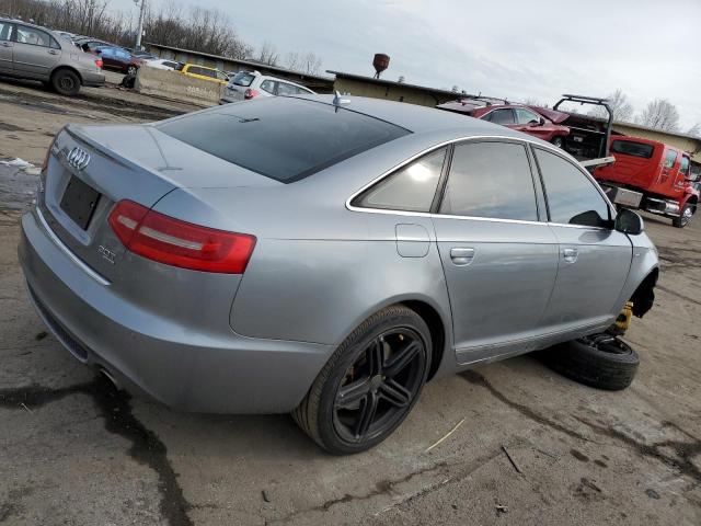 WAUKGAFB7BN031168 - 2011 AUDI A6 PRESTIGE SILVER photo 3