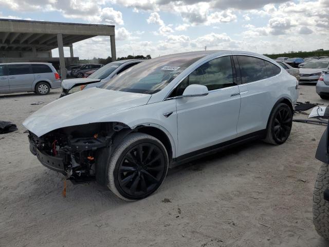 5YJXCBE28MF310268 - 2021 TESLA MODEL X WHITE photo 1