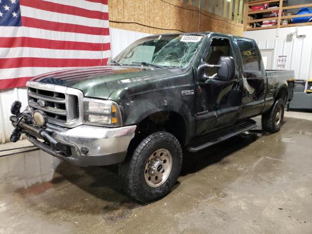 1FTNW21F9YEC73875 - 2000 FORD F250 SUPER DUTY GREEN photo 1