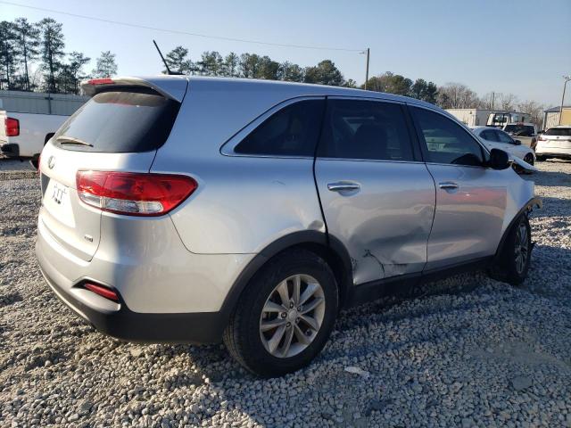 5XYPG4A38HG210426 - 2017 KIA SORENTO LX SILVER photo 3