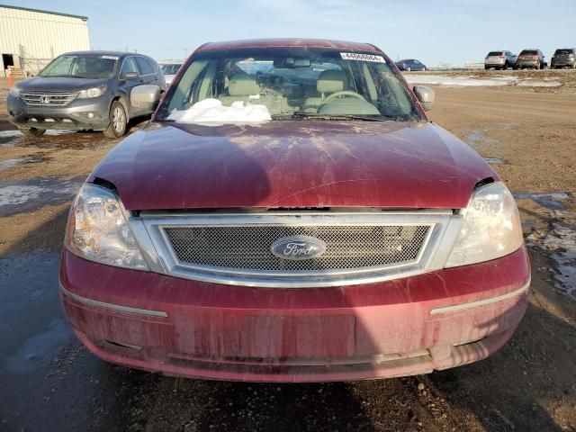 1FAHP28107G127555 - 2007 FORD FIVE HUNDR LIMITED RED photo 5