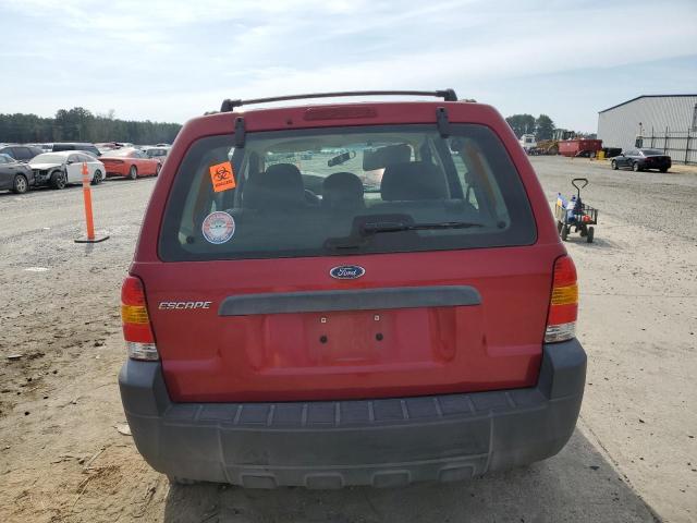 1FMYU02Z06KA73932 - 2006 FORD ESCAPE XLS BURGUNDY photo 6