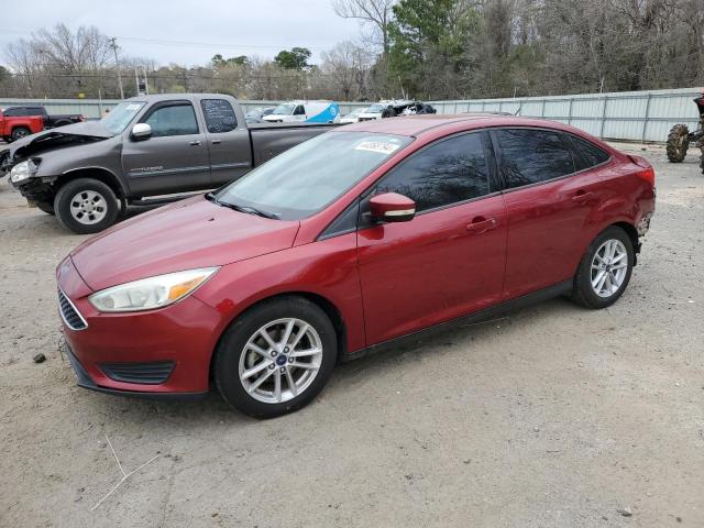 1FADP3F28HL253879 - 2017 FORD FOCUS SE RED photo 1