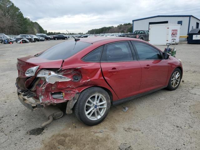 1FADP3F28HL253879 - 2017 FORD FOCUS SE RED photo 3