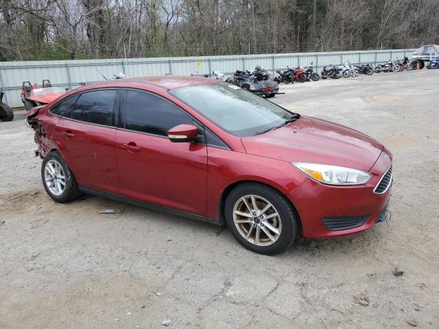 1FADP3F28HL253879 - 2017 FORD FOCUS SE RED photo 4