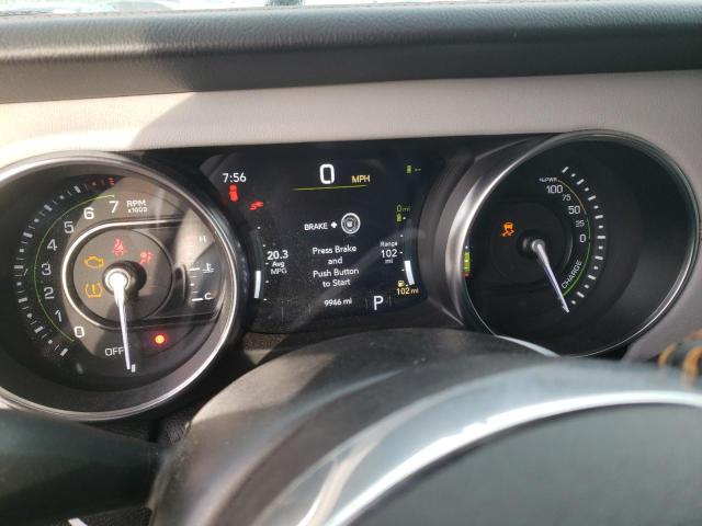 1C4JJXP61MW686184 - 2021 JEEP WRANGLER U SAHARA 4XE BLACK photo 9