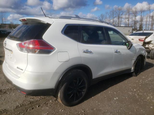 KNMAT2MV5GP710204 - 2016 NISSAN ROGUE S WHITE photo 3