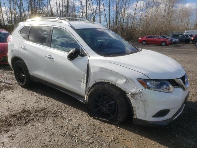 KNMAT2MV5GP710204 - 2016 NISSAN ROGUE S WHITE photo 4