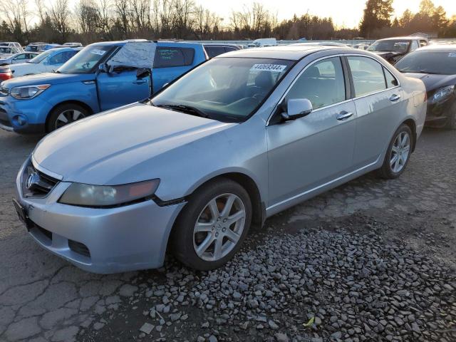 JH4CL96824C027418 - 2004 ACURA TSX SILVER photo 1