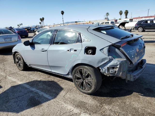 SHHFK7H7XJU432630 - 2018 HONDA CIVIC EXL ნაცრისფერი ფოტო 2