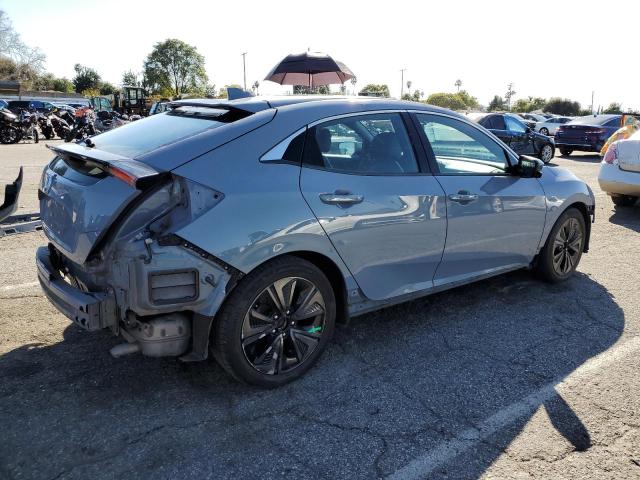 SHHFK7H7XJU432630 - 2018 HONDA CIVIC EXL ნაცრისფერი ფოტო 3