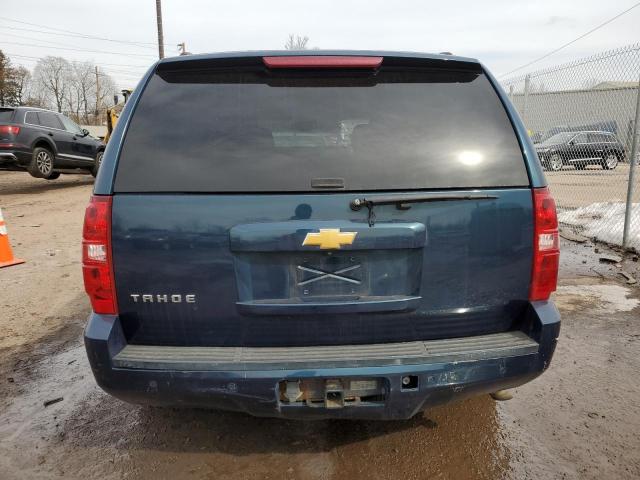 1GNFK13087J101286 - 2007 CHEVROLET TAHOE K1500 BLUE photo 6