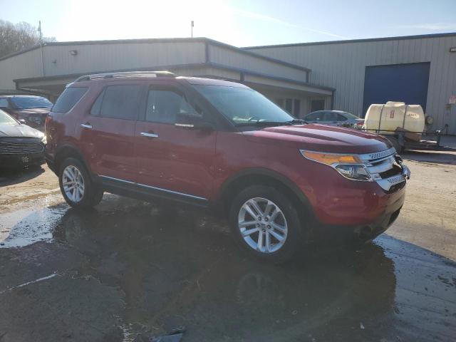 1FM5K8D86FGC15084 - 2015 FORD EXPLORER XLT RED photo 4