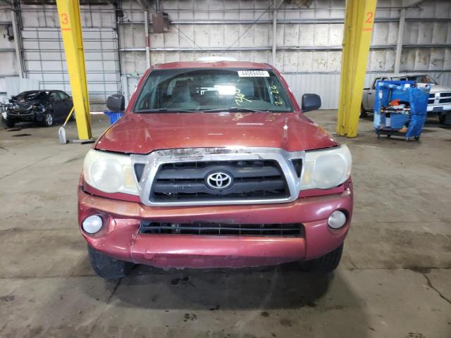 5TEJU62N25Z134147 - 2005 TOYOTA TACOMA DOUBLE CAB PRERUNNER RED photo 5