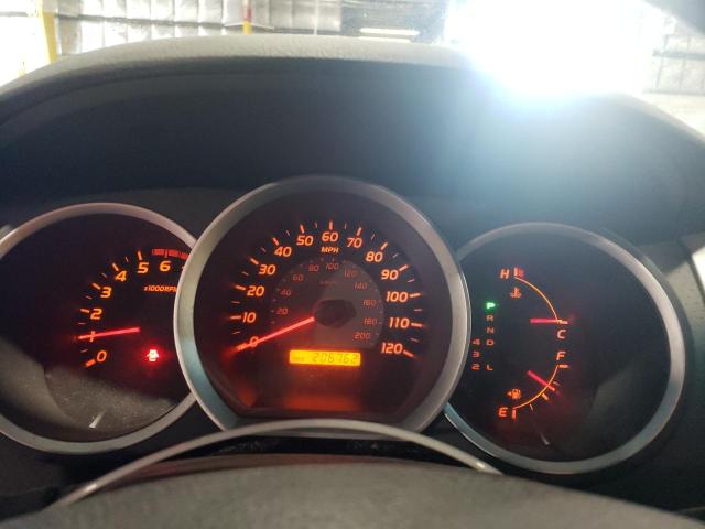 5TEJU62N25Z134147 - 2005 TOYOTA TACOMA DOUBLE CAB PRERUNNER RED photo 9