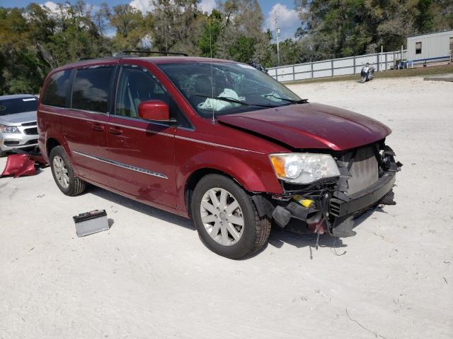 2C4RC1BG4DR742279 - 2013 CHRYSLER TOWN & COU TOURING 红色 照片 4