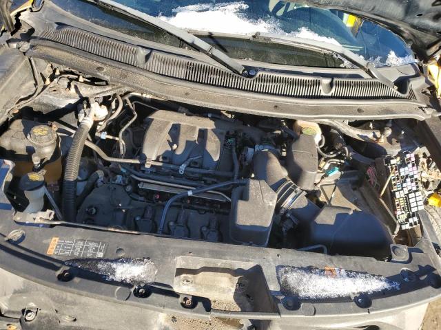 1FM5K8AR5DGA38666 - 2013 FORD EXPLORER POLICE INTERCEPTOR 黄色 照片 12