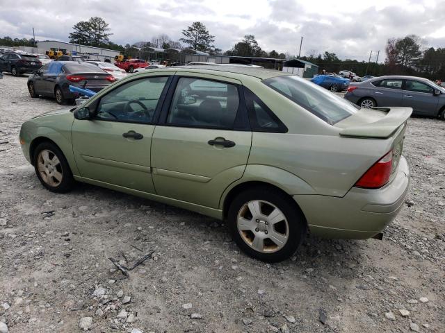 1FAFP34N07W117720 - 2007 FORD FOCUS ZX4 GREEN photo 2