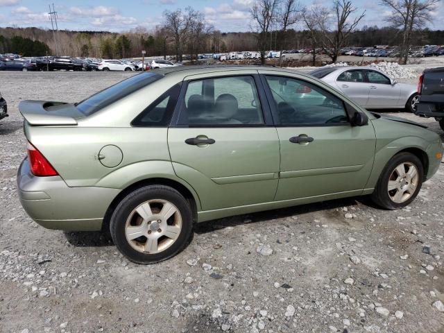 1FAFP34N07W117720 - 2007 FORD FOCUS ZX4 GREEN photo 3