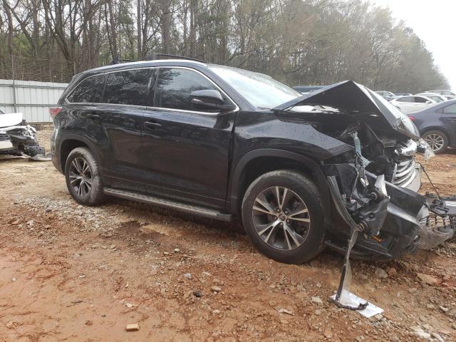 5TDKKRFH0GS502874 - 2016 TOYOTA HIGHLANDER XLE BLACK photo 4