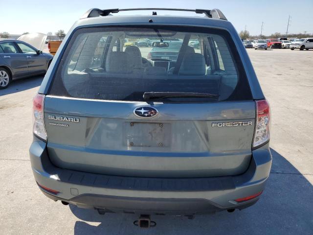 JF2SHBBCXCG438896 - 2012 SUBARU FORESTER 2.5X BLUE photo 6