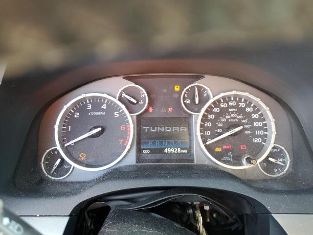 5TFGY5F14EX148073 - 2014 TOYOTA TUNDRA CREWMAX PLATINUM ნაცრისფერი ფოტო 9