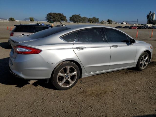 3FA6P0HDXER142284 - 2014 FORD FUSION SE SILVER photo 3