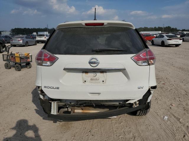 5N1AT2MT1FC849844 - 2015 NISSAN ROGUE S WHITE photo 6