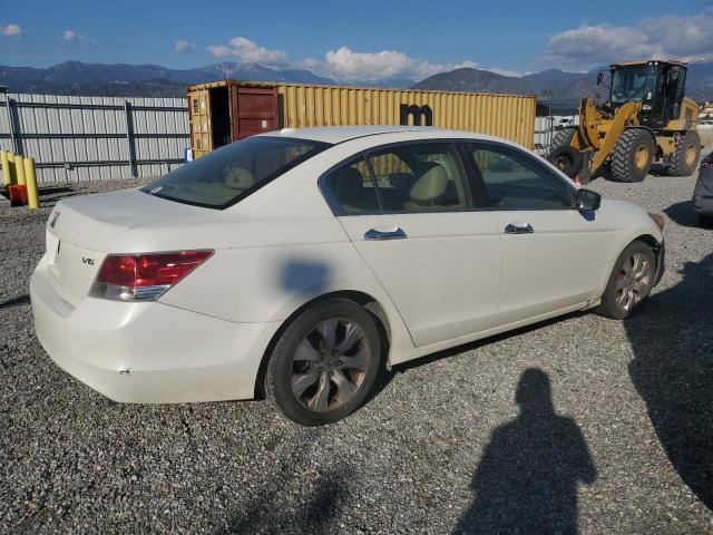 1HGCP36808A079104 - 2008 HONDA ACCORD EXL WHITE photo 3