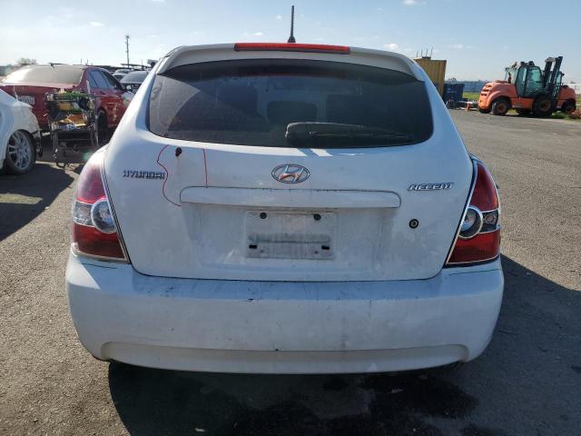 KMHCM3AC6AU181137 - 2010 HYUNDAI ACCENT BLUE WHITE photo 6