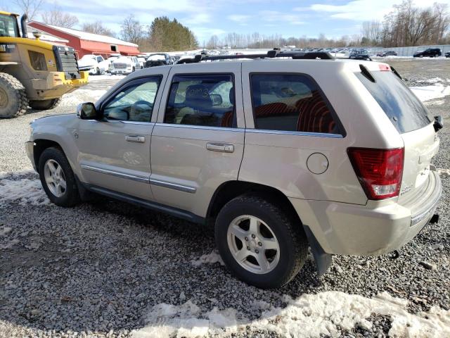 1J8HR58P87C566724 - 2007 JEEP GRAND CHER LIMITED SILVER photo 2