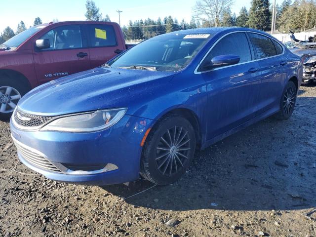 1C3CCCAB5FN690706 - 2015 CHRYSLER 200 LIMITED BLUE photo 1