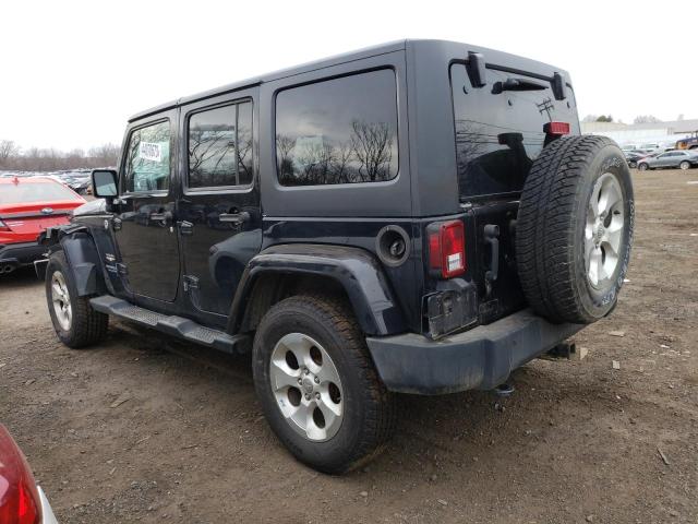 1C4BJWEGXDL656628 - 2013 JEEP WRANGLER U SAHARA BLACK photo 2