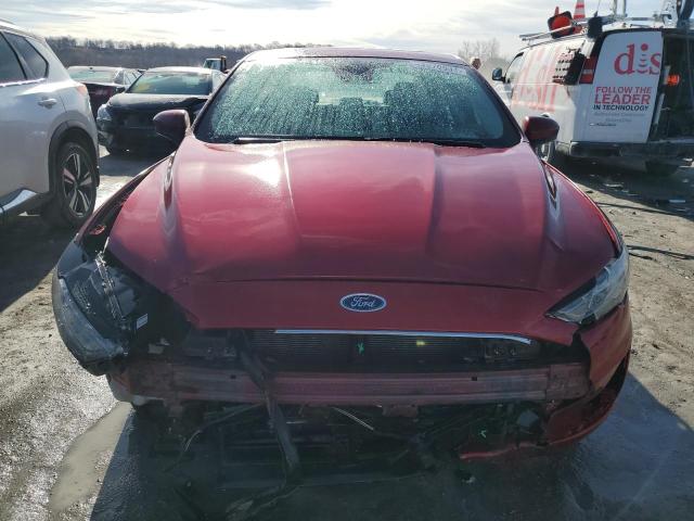 3FA6P0LU8KR221603 - 2019 FORD FUSION SE RED photo 5