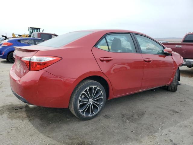 5YFBURHE6EP102532 - 2014 TOYOTA COROLLA L RED photo 3