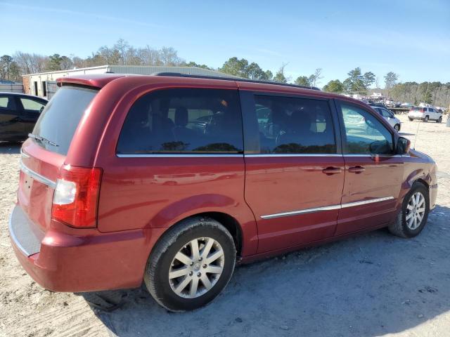 2C4RC1BG5DR558758 - 2013 CHRYSLER TOWN & COU TOURING RED photo 3