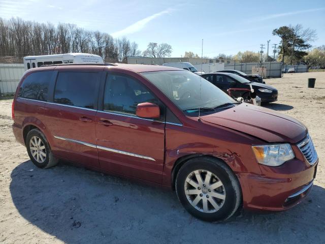 2C4RC1BG5DR558758 - 2013 CHRYSLER TOWN & COU TOURING წითელი ფოტო 4