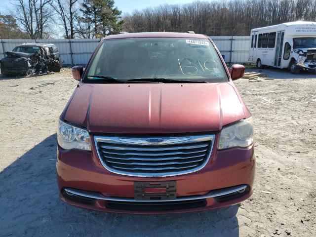 2C4RC1BG5DR558758 - 2013 CHRYSLER TOWN & COU TOURING წითელი ფოტო 5