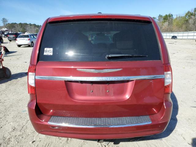 2C4RC1BG5DR558758 - 2013 CHRYSLER TOWN & COU TOURING წითელი ფოტო 6
