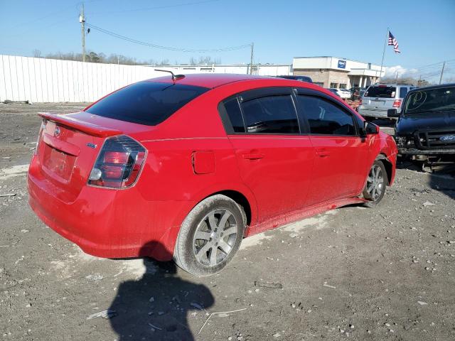 3N1AB6AP8CL769367 - 2012 NISSAN SENTRA 2.0 RED photo 3