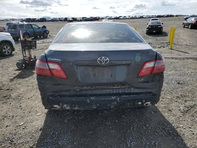 4T1BE46K17U649606 - 2007 TOYOTA CAMRY CE BLACK photo 6