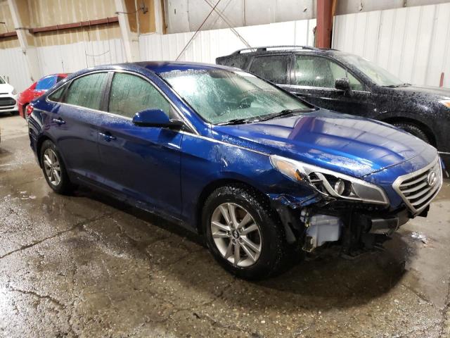 5NPE24AFXHH542263 - 2017 HYUNDAI SONATA SE BLUE photo 4